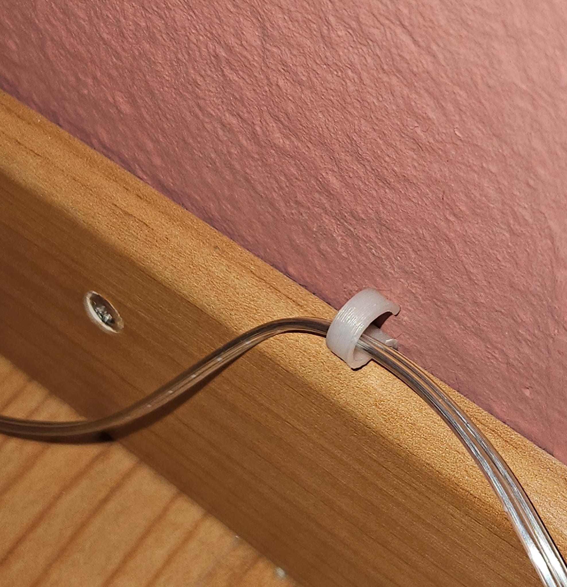 Cable holder 8mm - Plint - 80 pce